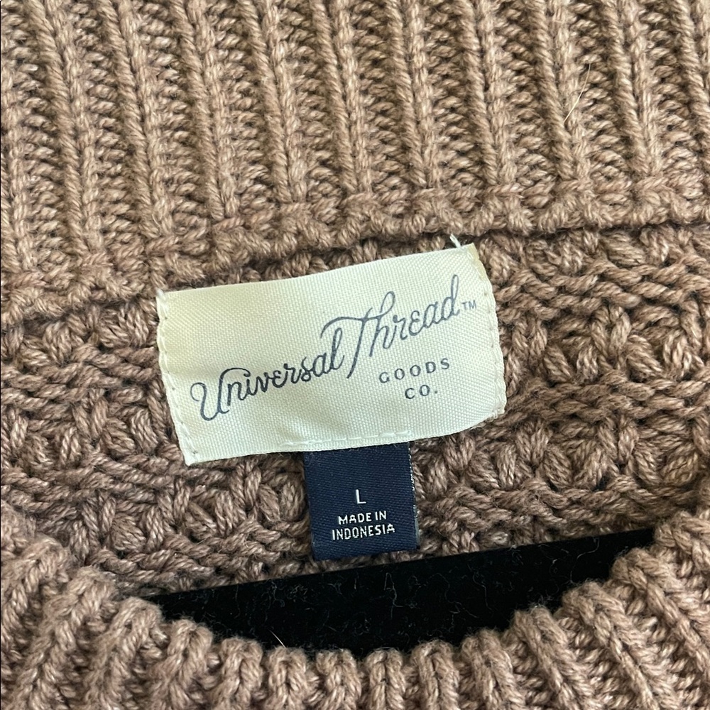 Universal Thread Knitted Crew Neck Sweater - Picture 4 of 4